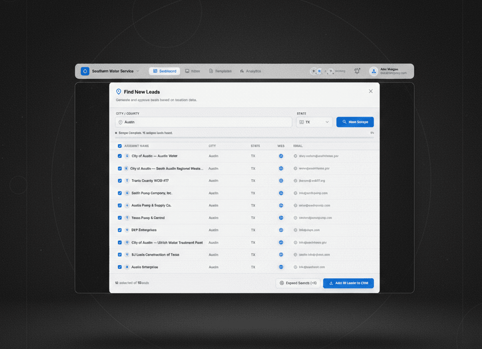 GloFlo Automation Dashboard